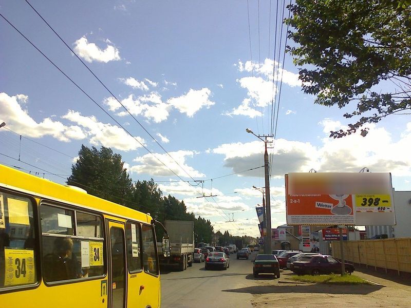Фотография рекламного носителя, тип: Билборд 3x6, адрес: Шевченко ул., д.81а, Смоленск, Смоленская область, Россия. Сторона А №382973