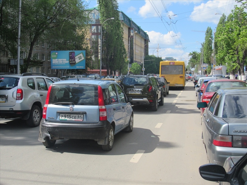 Фотография рекламного носителя, тип: Билборд 3x6, адрес: Чернышевского ул., д.92, Саратов, Саратовская область, Россия. Сторона Б №819171