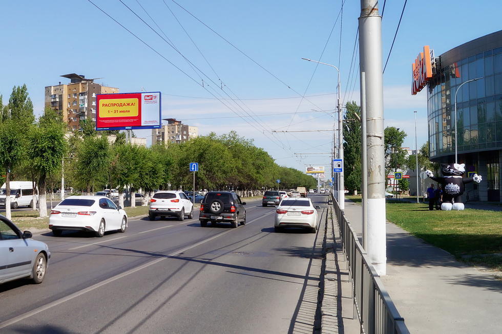 Фотография рекламного носителя, тип: Билборд 3x6, адрес: Маршала Жукова ул., Волгоград, Волгоградская область, Россия. Сторона А2 №337578