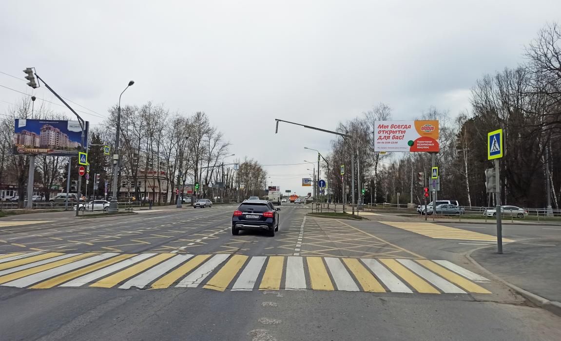 Фотография рекламного носителя, тип: Билборд 3x6, адрес: Атласова ул. Х Никитина ул., поз.1, Московский, Московская область, Россия. Сторона А1 №813843