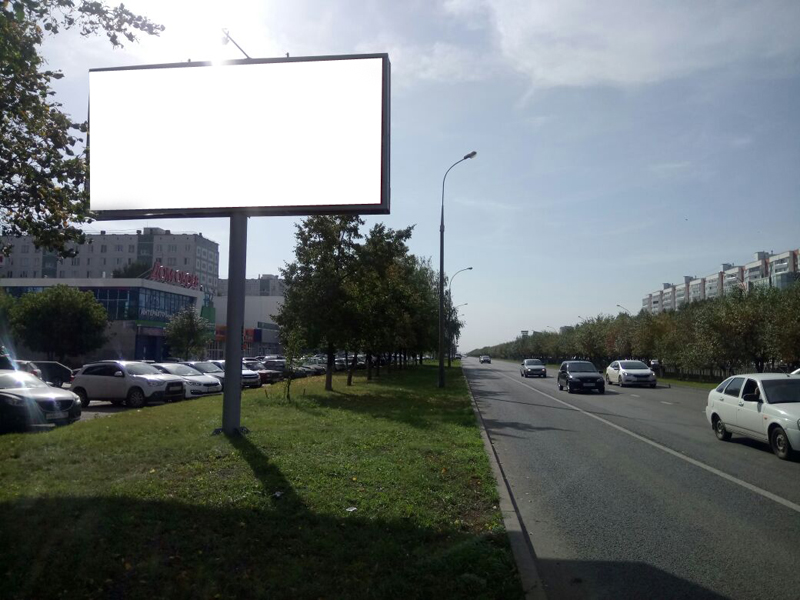 Фотография рекламного носителя, тип: Билборд 3x6, адрес: Мира пр-т., д.7/27, Набережные Челны, Республика Татарстан, Россия. Сторона Б №773896