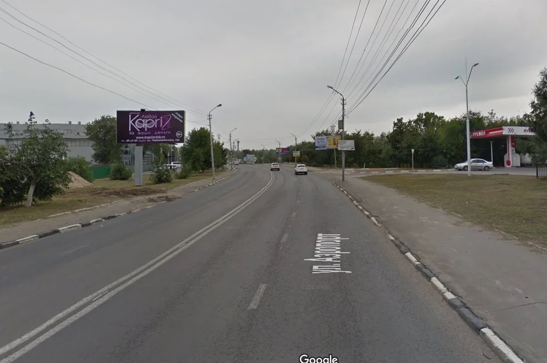 Фотография рекламного носителя, тип: Билборд 3x6, адрес: Высокая ул., АЗС Лукойл, Саратов, Саратовская область, Россия. Сторона Б №547520