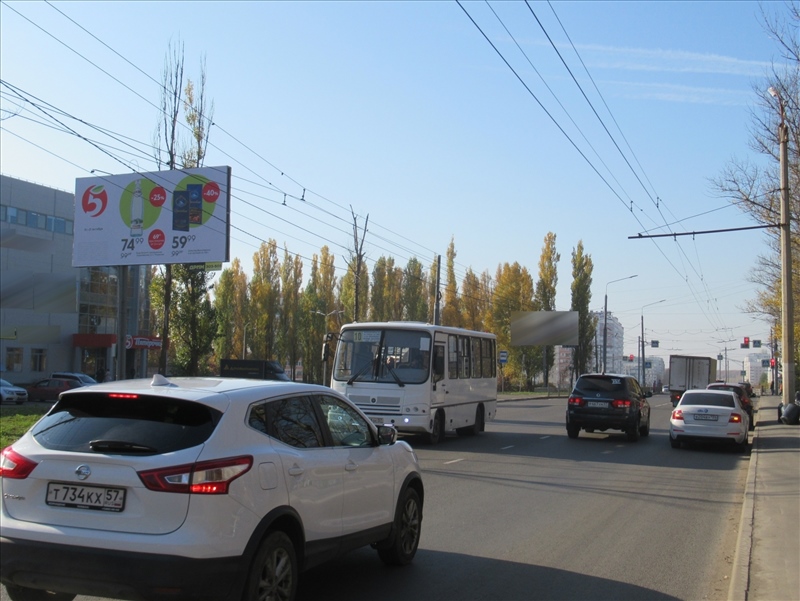 Фотография рекламного носителя, тип: Билборд 3x6, адрес: Раздольная ул. Х Металлургов ул., д.54, Орел, Орловская область, Россия. Сторона Б №712662