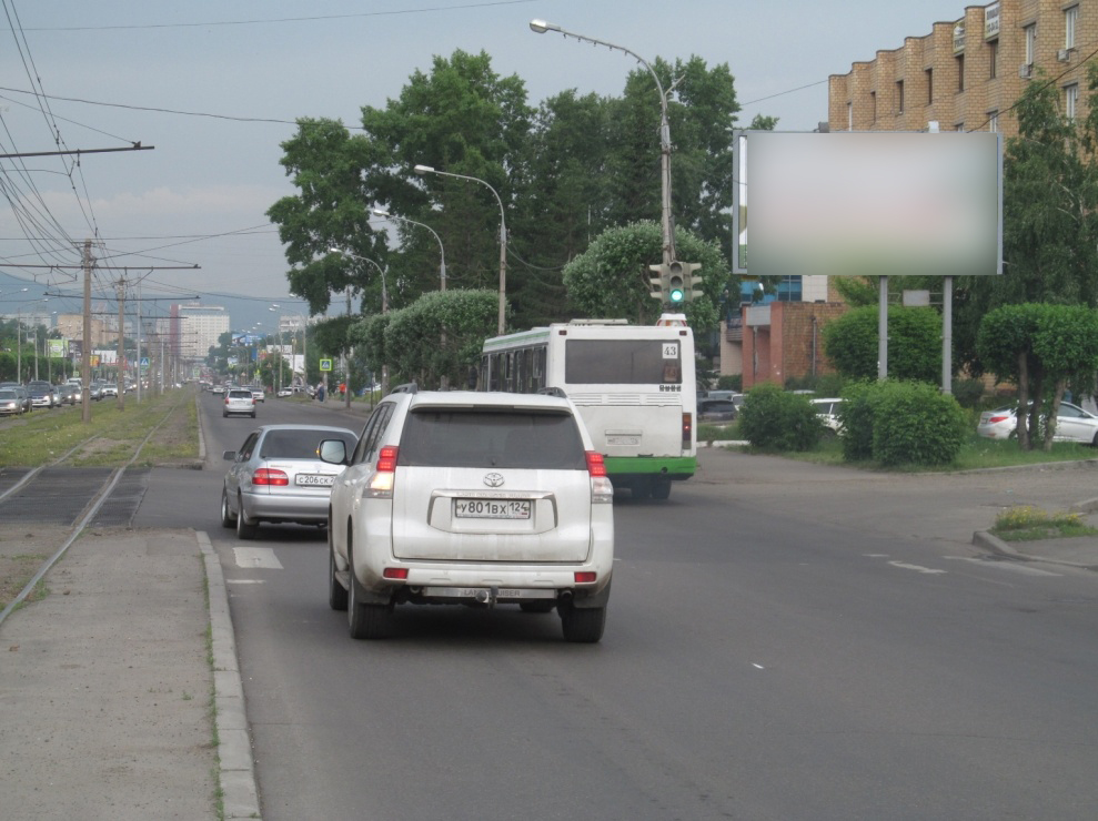 Фотография рекламного носителя, тип: Билборд 3x6, адрес: Красноярский рабочий пр-т., д.150, Красноярск, Красноярский край, Россия. Сторона А1-A3 №593740