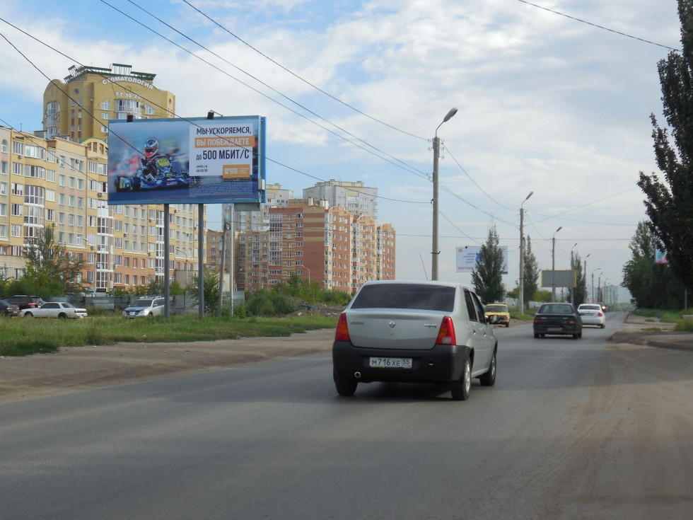 Фотография рекламного носителя, тип: Билборд 3x6, адрес: Архитекторов б-р., д.5, Омск, Омская область, Россия. Сторона В №1009704