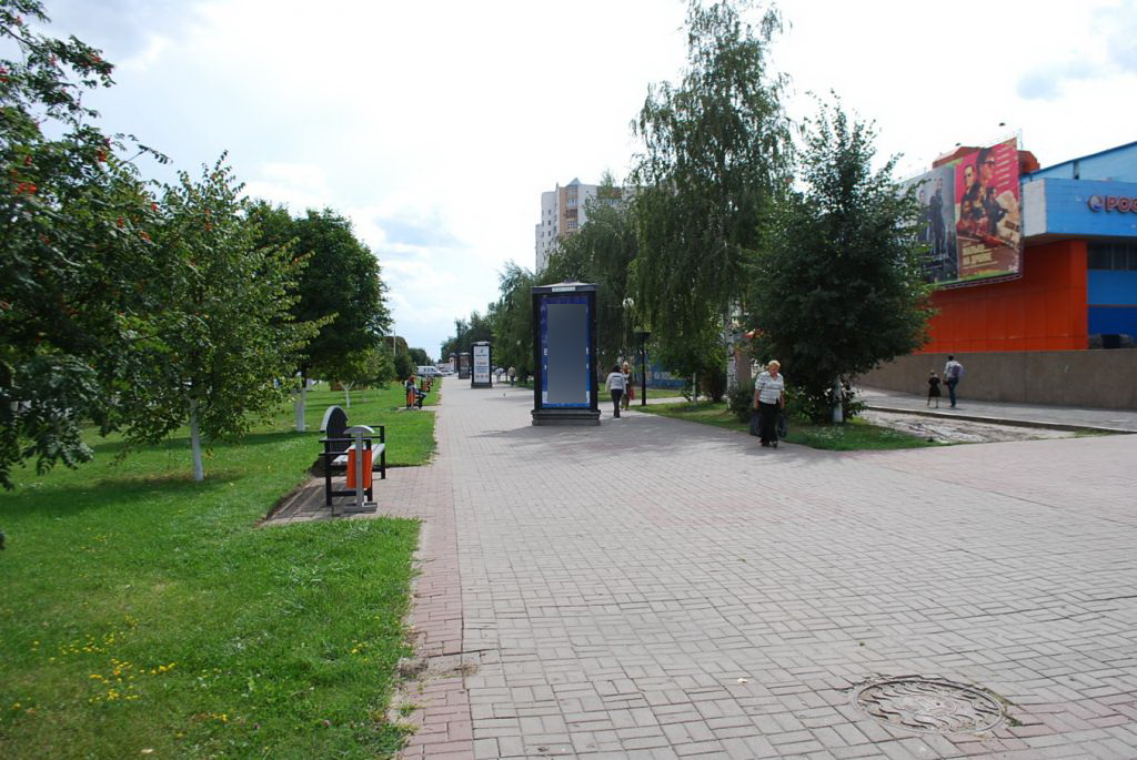 Фотография рекламного носителя, тип: Пиллар 3x1.4, адрес: Ватутина пр-т., Белгород, Белгородская область, Россия. Сторона А №344146