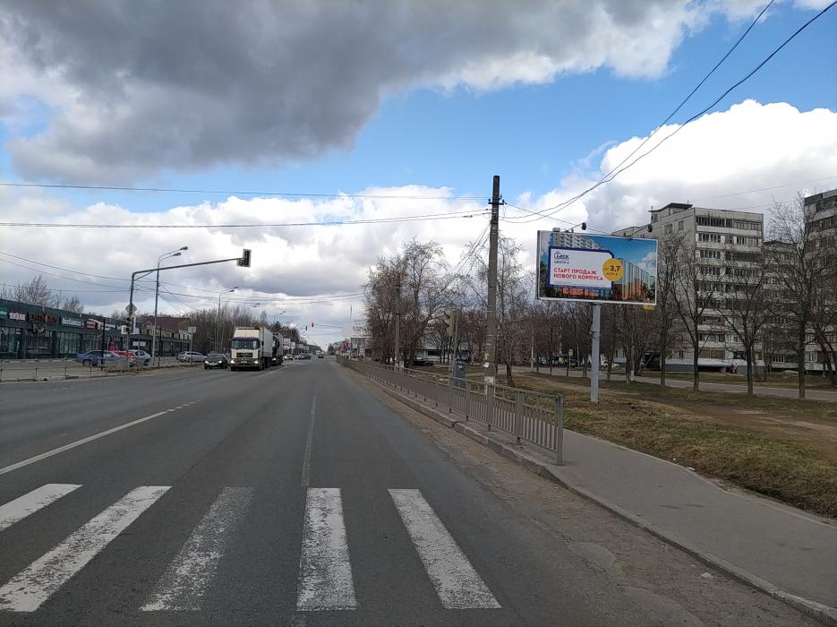 Фотография рекламного носителя, тип: Билборд 3x6, адрес: Фрязевское ш., д.10А Х Тевосяна ул., Электросталь, Московская область, Россия. Сторона А №798208