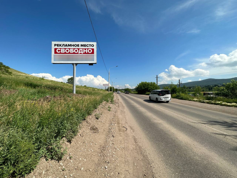 Фотография рекламного носителя, тип: Билборд 3x6, адрес: Монтажников ул., д.63а, поз.2, Красноярск, Красноярский край, Россия. Сторона Б №1098216