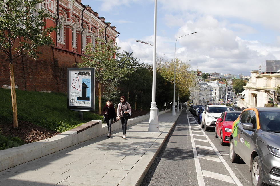 Фотография рекламного носителя, тип: Ситиформат 1.8x1.2, адрес: Рождественский б-р. Х Рождественка ул., д.20, Москва, Россия. Сторона Б №870261