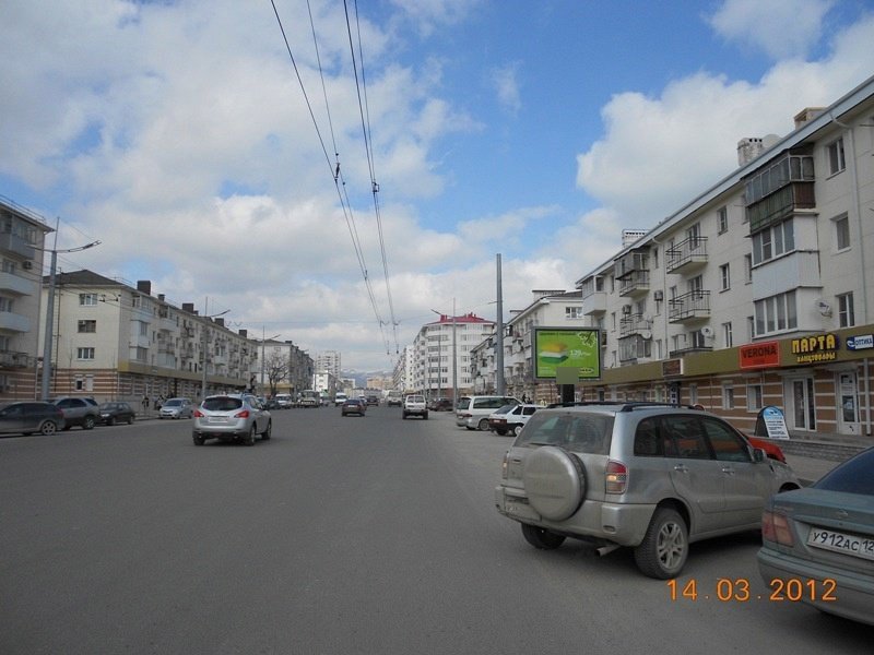 Фотография рекламного носителя, тип: Ситиборд 2.7x3.7, адрес: Ленина пр-т., д.42, Новороссийск, Краснодарский край, Россия. Сторона А1-А5 №713779