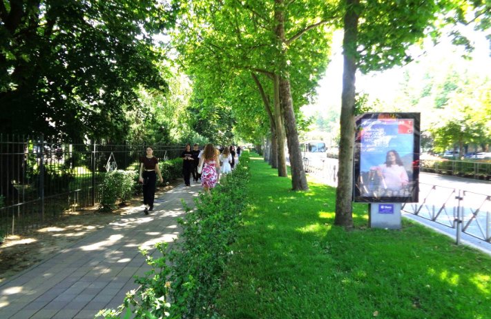 Фотография рекламного носителя, тип: Ситиформат 1.8x1.2, адрес: Ставропольская ул., д.222, поз.2, Краснодар, Краснодарский край, Россия. Сторона Б №458847