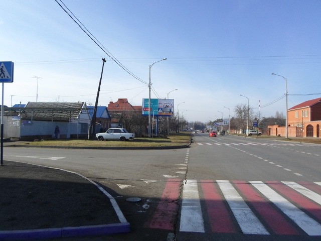 Фотография рекламного носителя, тип: Билборд 3x6, адрес: Калинина ул., д.168, Краснодар, Краснодарский край, Россия. Сторона Б №409517