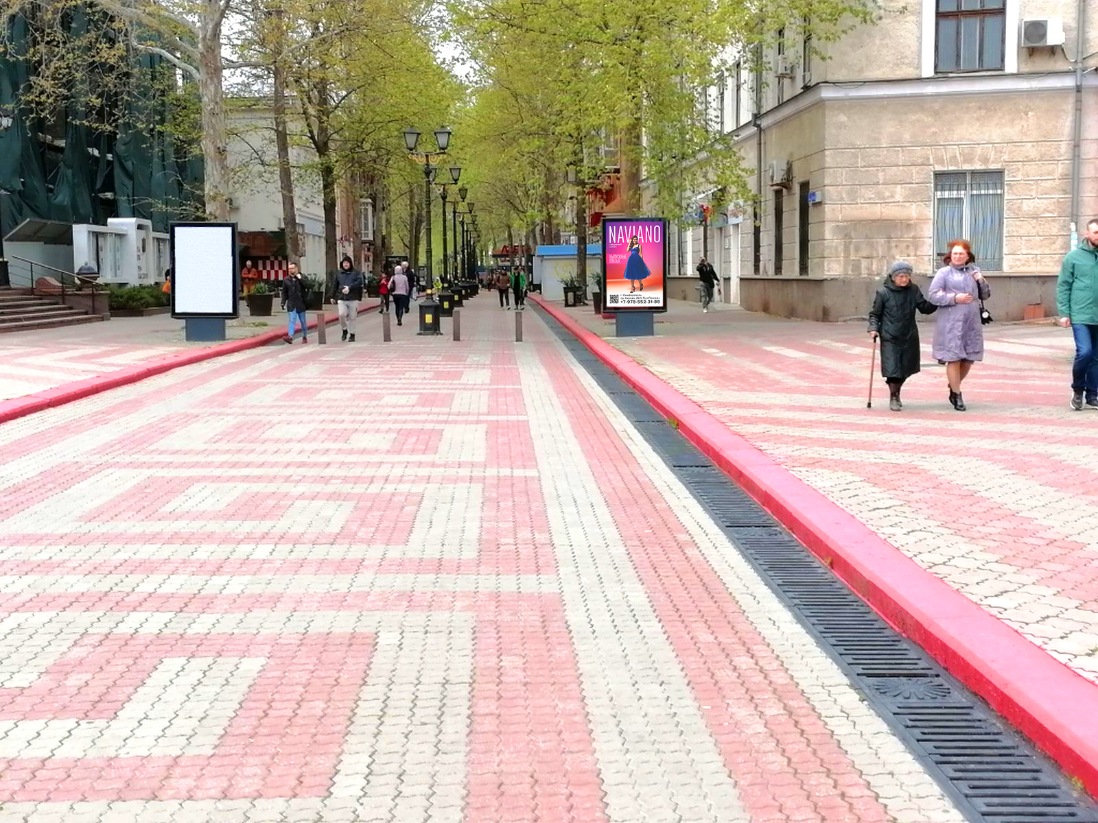 Фотография рекламного носителя, тип: Ситиформат 1.8x1.2, адрес: Ленина ул., д.45/1, Керчь, Республика Крым, Россия. Сторона А №1046925