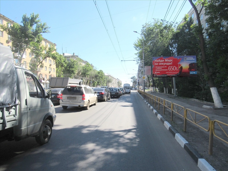 Фотография рекламного носителя, тип: Билборд 3x6, адрес: Чернышевского ул., д.14, Саратов, Саратовская область, Россия. Сторона А №819172