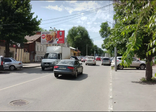 Фотография рекламного носителя, тип: Билборд 3x6, адрес: Чапаева ул., д.108 Х Зарубина ул., Саратов, Саратовская область, Россия. Сторона Б №554222