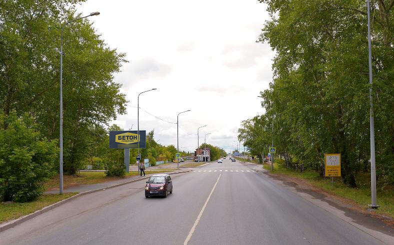 Фотография рекламного носителя, тип: Билборд 3x6, адрес: 50 лет ВЛКСМ ул. Х Республики ул., д.200, поз.2, Тюмень, Тюменская область, Россия. Сторона B №944946