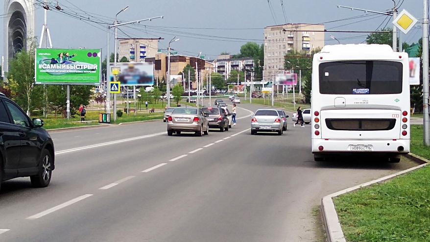 Фотография рекламного носителя, тип: Билборд 3x6, адрес: Ленина ул., д.123, Альметьевск, Республика Татарстан, Россия. Сторона B №457406
