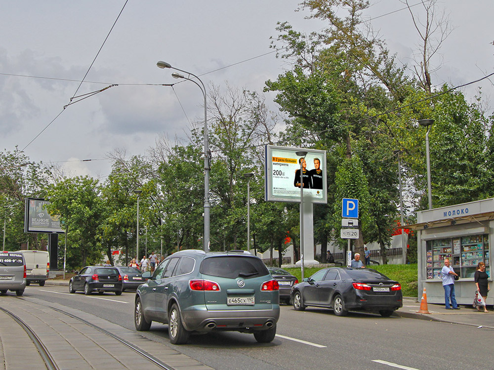 Фотография рекламного носителя, тип: Ситиборд 2.7x3.7, адрес: 3-й Сыромятнический пер., д.1, Москва, Россия. Сторона A1-A5 №352847