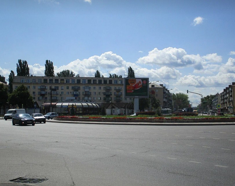 Фотография рекламного носителя, тип: Видеоэкран, адрес: Мира пл., Липецк, Липецкая область, Россия. Сторона A1-А10 №573984