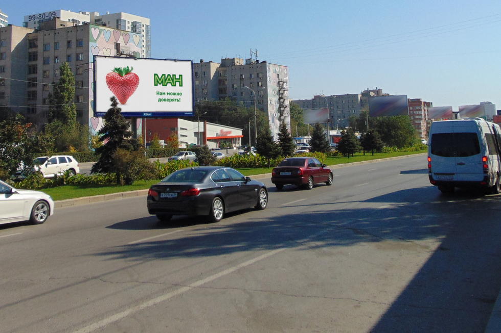 Фотография рекламного носителя, тип: Билборд 3x6, адрес: Хиросимы ул. Х Маршала Рокоссовского ул., Волгоград, Волгоградская область, Россия. Сторона А2 №337852