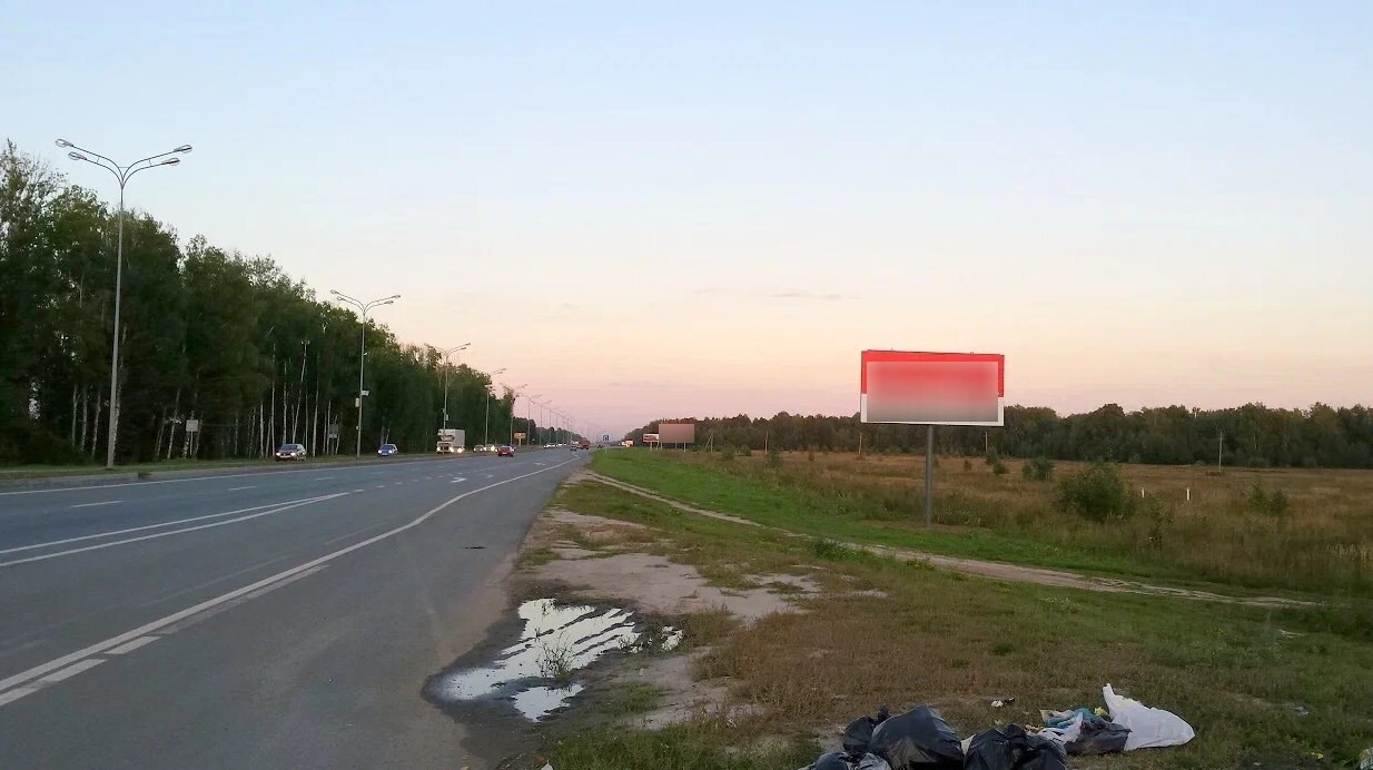 Фотография рекламного носителя, тип: Билборд 3x6, адрес: Казань-Йошкар-Ола а/д, 118 700м, Зеленодольск, Республика Татарстан, Россия. Сторона А №1325714