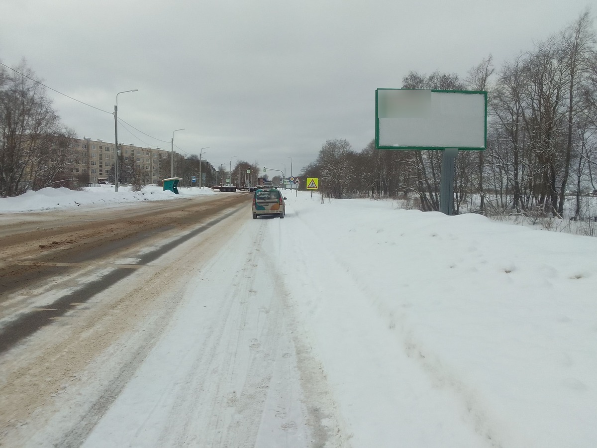 Фотография рекламного носителя, тип: Билборд 3x6, адрес: Волосово г., Гатчинское ш., АЗС "Киришиавтосервис", Ленинградская область, Россия. Сторона А №811661
