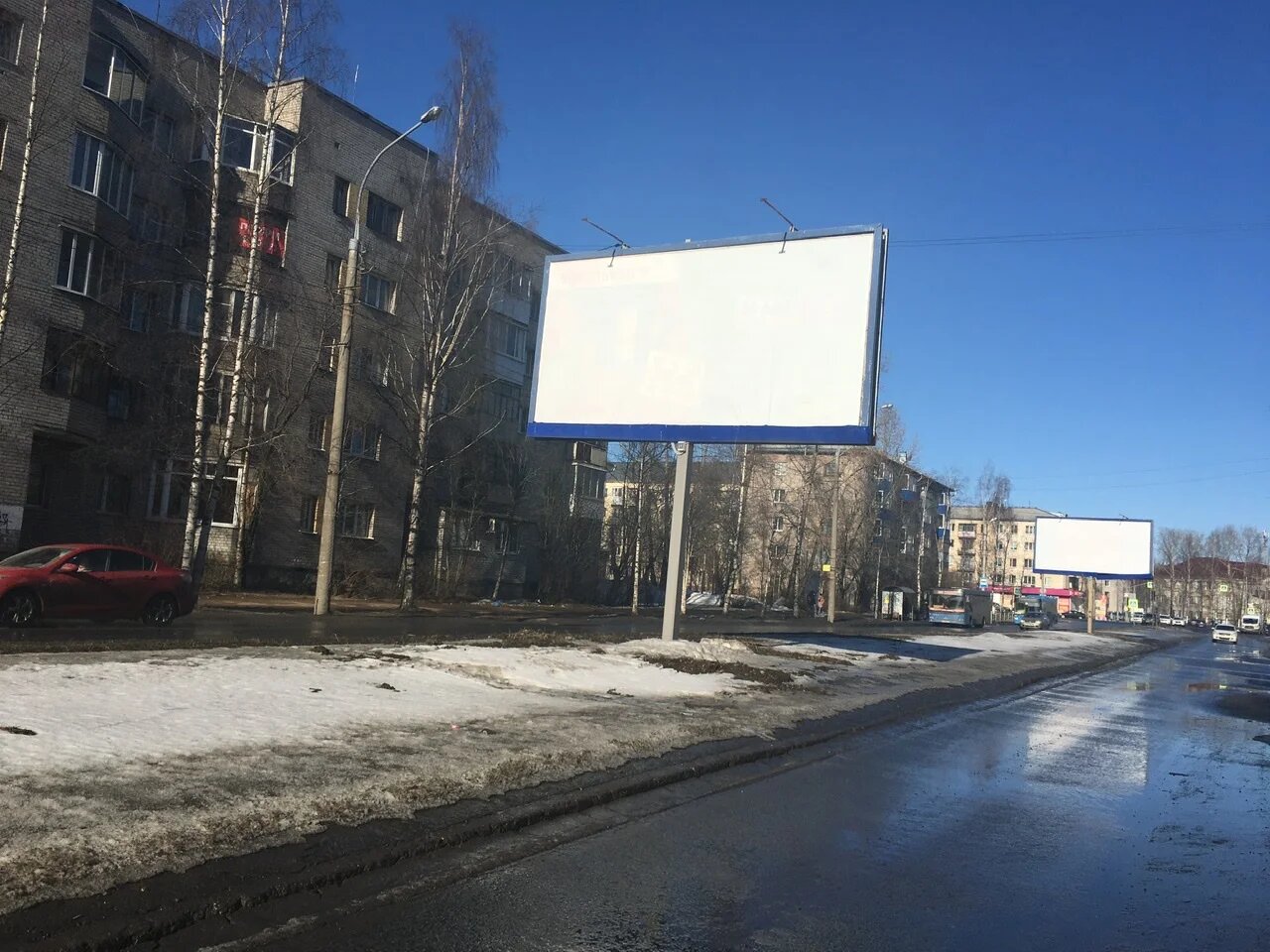 Фотография рекламного носителя, тип: Билборд 3x6, адрес: Ломоносова ул., д.291, Архангельск, Архангельская область, Россия. Сторона B №765786