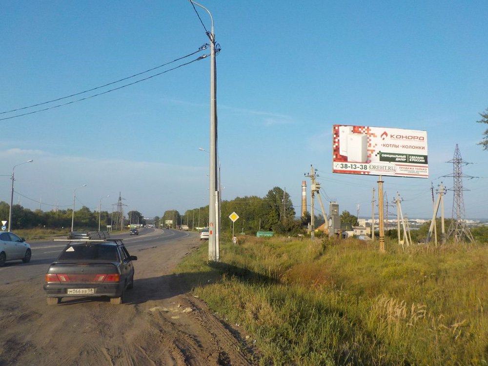 Фотография рекламного носителя, тип: Билборд 3x6, адрес: 40 лет Октября ул., поз.6, Пенза, Пензенская область, Россия. Сторона А №766317