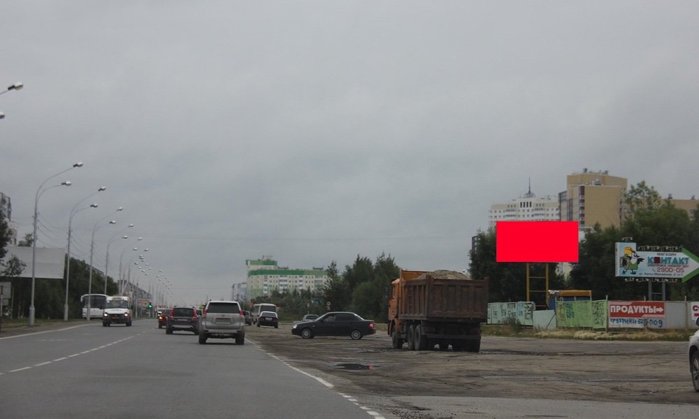 Фотография рекламного носителя, тип: Билборд 3x6, адрес: Ханты-Мансийская ул., ТЦ Бумеранг, Нижневартовск, Ханты-Мансийский автономный округ – Югра, Россия. Сторона А №676292