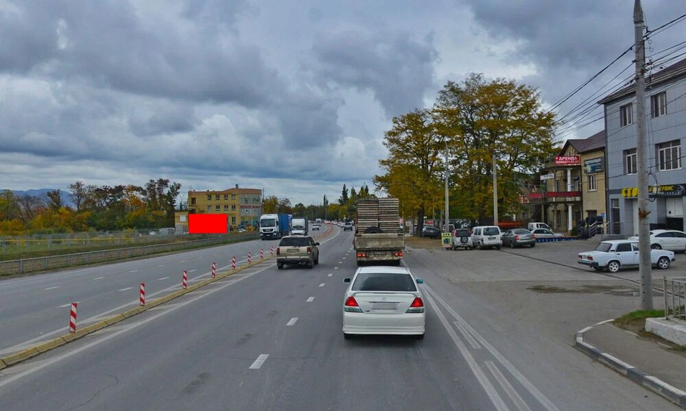 Фотография рекламного носителя, тип: Билборд 3x6, адрес: Новороссийск-Краснодар а/д, между Золотая Рыбка и поворотом на Гайдук пос., Новороссийск, Краснодарский край, Россия. Сторона Б №854271