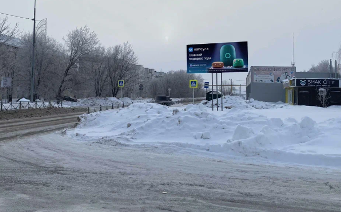 Фотография рекламного носителя, тип: Билборд 3x6, адрес: Сергиевский р-он, Суходол п., Куйбышева ул. Х Суслова ул., Самара, Самарская область, Россия. Сторона А №1081254