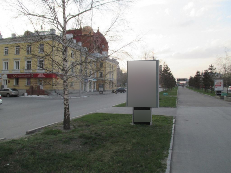 Фотография рекламного носителя, тип: Ситиформат 1.8x1.2, адрес: Ленина пр-т., д.27, Барнаул, Алтайский край, Россия. Сторона А №498153