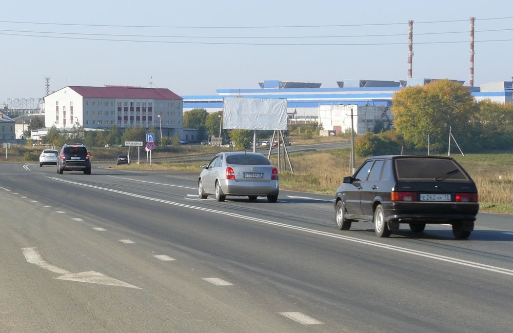 Фотография рекламного носителя, тип: Билборд 3x6, адрес: Рузаевка-Саранск а/д, поз.1, Рузаевка, Республика Мордовия, Россия. Сторона A №1078678