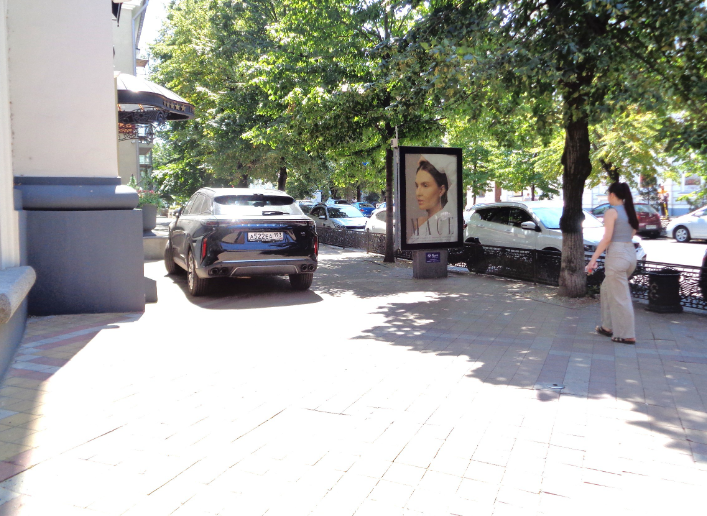 Фотография рекламного носителя, тип: Ситиформат 1.8x1.2, адрес: Красная ул., д.16/1, Краснодар, Краснодарский край, Россия. Сторона Б №466094