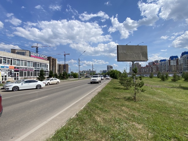 Фотография рекламного носителя, тип: Билборд 3x6, адрес: Авиаторов ул., д.40, поз. 1, Красноярск, Красноярский край, Россия. Сторона Б №1046408