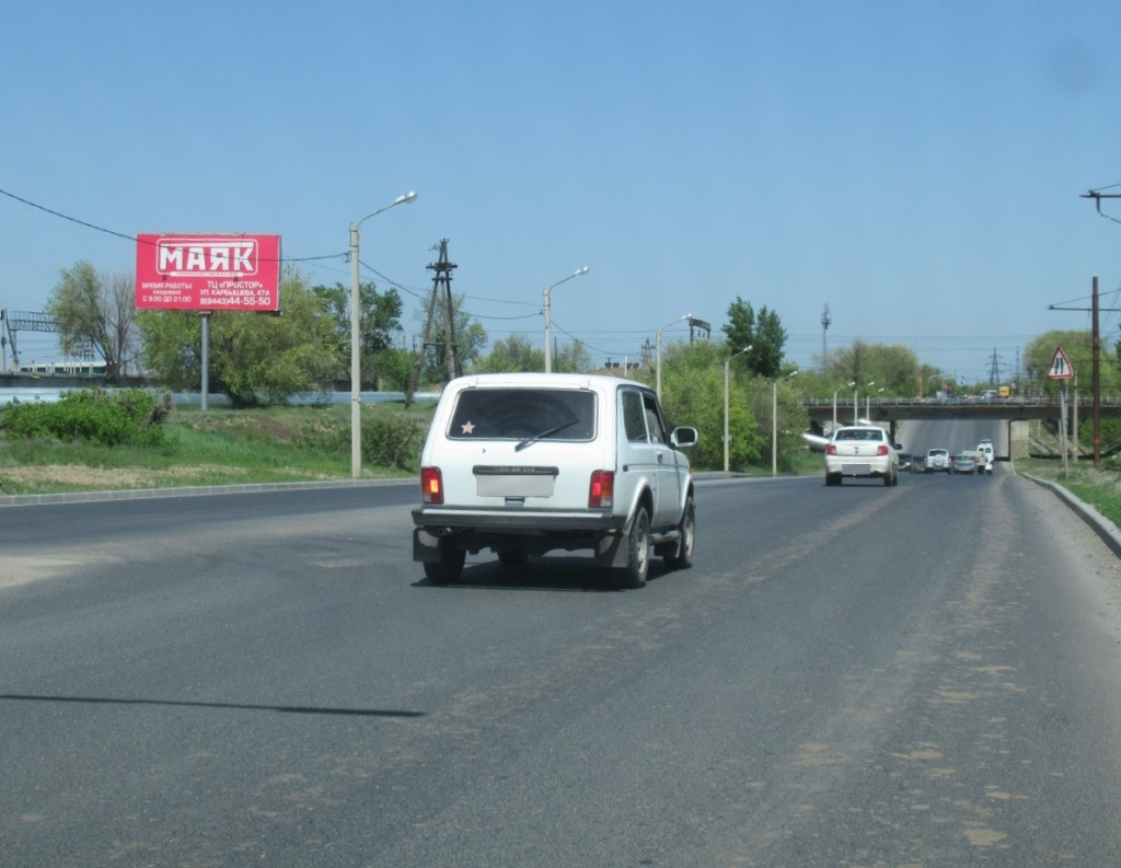 Фотография рекламного носителя, тип: Билборд 3x6, адрес: Металлургов пр-т., 600м до пересечения с Пушкина ул., Волгоград, Волгоградская область, Россия. Сторона Б №491368