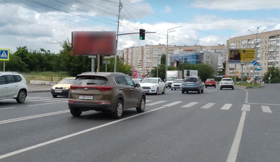 Фотография рекламного носителя, тип: Билборд 3x6, адрес: Усть-Курдюмское ш. Х Усть-Курдюмская ул., д.12, Саратов, Саратовская область, Россия. Сторона Б №700232