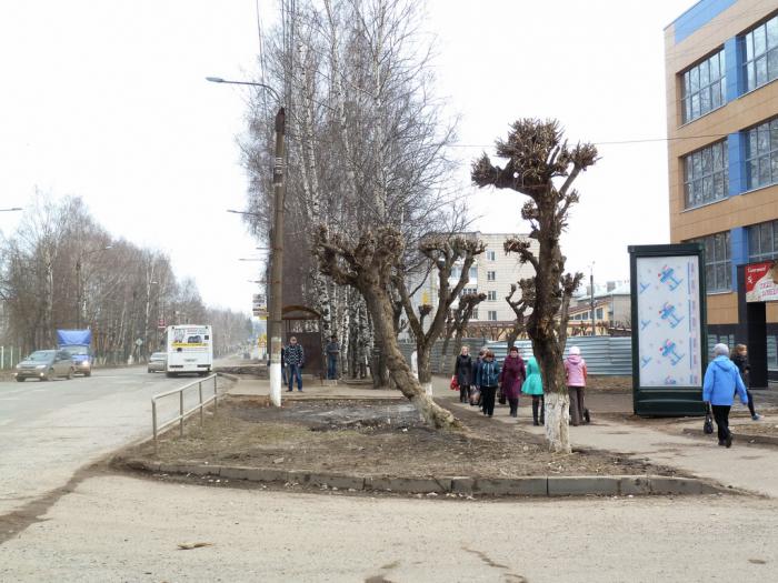 Фотография рекламного носителя, тип: Пиллар 3x1.4, адрес: Советская ул., д.47, Киров, Кировская область, Россия. Сторона А №805000