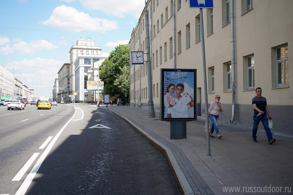 Фотография рекламного носителя, тип: Ситиформат 1.8x1.2, адрес: Мира пр-т., д.56, Москва, Россия. Сторона А №580163