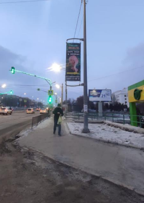 Фотография рекламного носителя, тип: Панель-кронштейн, адрес: Университетский пр-т., поз.3, Волгоград, Волгоградская область, Россия. Сторона А №1097069