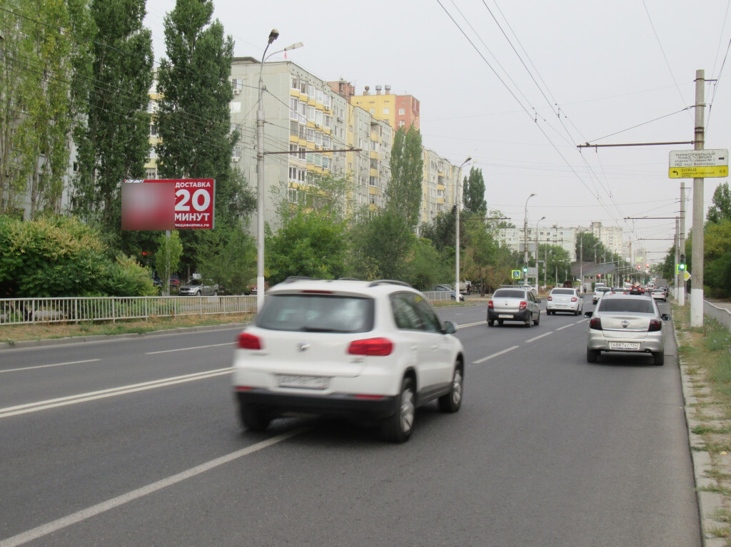 Фотография рекламного носителя, тип: Билборд 3x6, адрес: Симонова ул., д.32, Волгоград, Волгоградская область, Россия. Сторона Б №596113