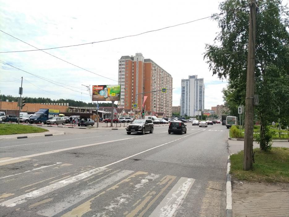 Фотография рекламного носителя, тип: Билборд 3x6, адрес: Свердлова ул., д.37, напротив, Балашиха, Московская область, Россия. Сторона Б1 №824545