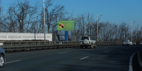 Фотография рекламного носителя, тип: Билборд 3x6, адрес: 100-лет Вл-ку ул., д.159/3, Владивосток, Приморский край, Россия. Сторона Б №774772