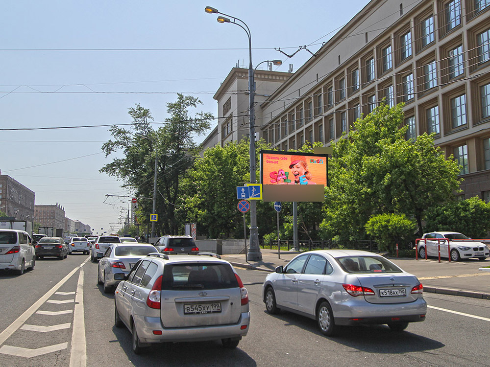 Фотография рекламного носителя, тип: Билборд 3x6, адрес: Мира пр-т., д.105, Москва, Россия. Сторона Аh1-Аh4 №938493
