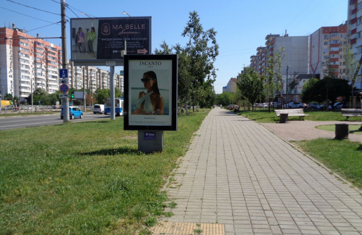 Фотография рекламного носителя, тип: Ситиформат 1.8x1.2, адрес: Чекистов пр-т., д.24, Краснодар, Краснодарский край, Россия. Сторона А №458779