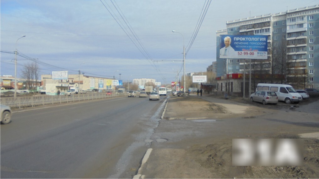 Фотография рекламного носителя, тип: Билборд 3x6, адрес: Мира пр-т., д.29, Томск, Томская область, Россия. Сторона А №421616
