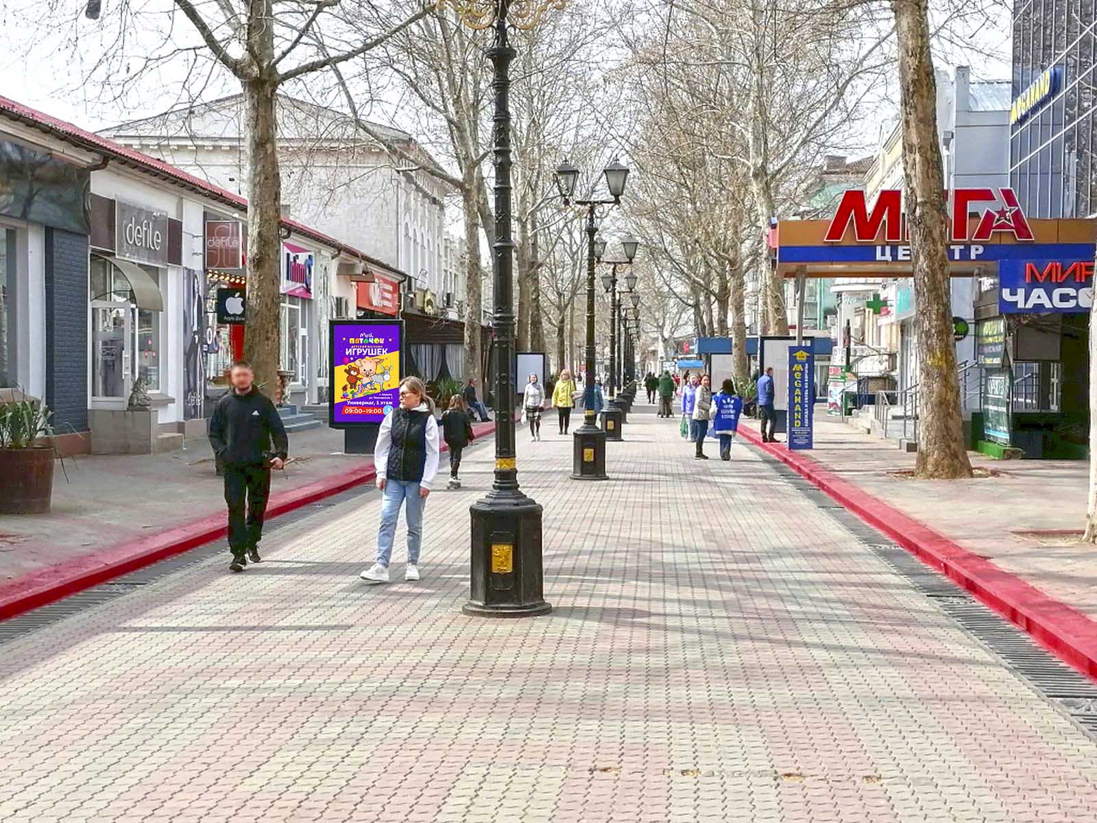 Фотография рекламного носителя, тип: Ситиформат 1.8x1.2, адрес: Ленина ул., д.38, Керчь, Республика Крым, Россия. Сторона B №1046918