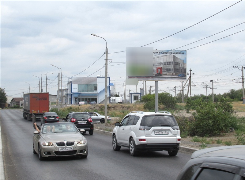 Фотография рекламного носителя, тип: Билборд 3x6, адрес: Кубинская ул., д.79, Волгоград, Волгоградская область, Россия. Сторона А №599365