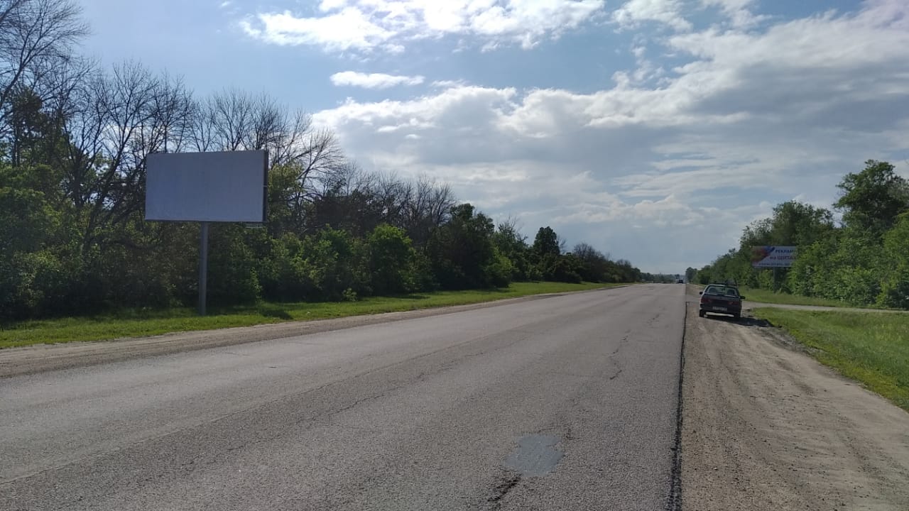 Фотография рекламного носителя, тип: Билборд 3x6, адрес: Ельц г.,1 500м, Елец, Липецкая область, Россия. Сторона Б №1014085
