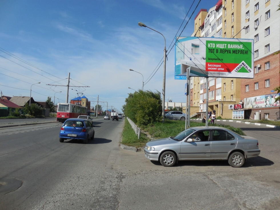 Фотография рекламного носителя, тип: Билборд 3x6, адрес: Орджоникидзе ул. X Северная 9-я ул., Омск, Омская область, Россия. Сторона А №1010174